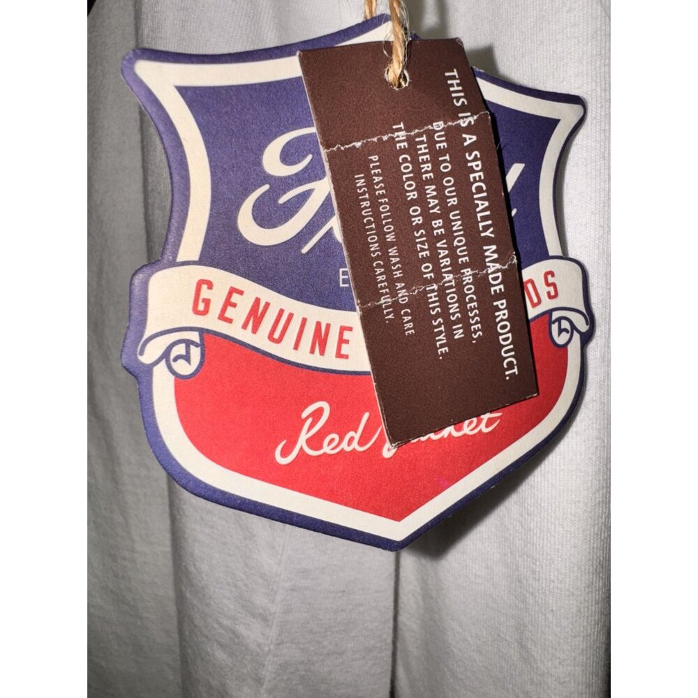 Ford Cobra Logo Long Sleeve White Shirt By Red Jacket - Picture 3 of 11